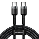 Baseus Cafule PD2.0 100W bljeskalica za punjenje USB za Type-C kabel (20V 5A) 2m siva+crna