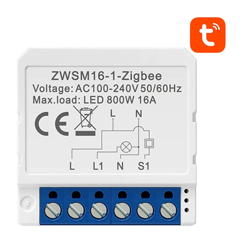 Modul pametnog prekidača ZigBee Avatto ZWSM16-W1 TUYA