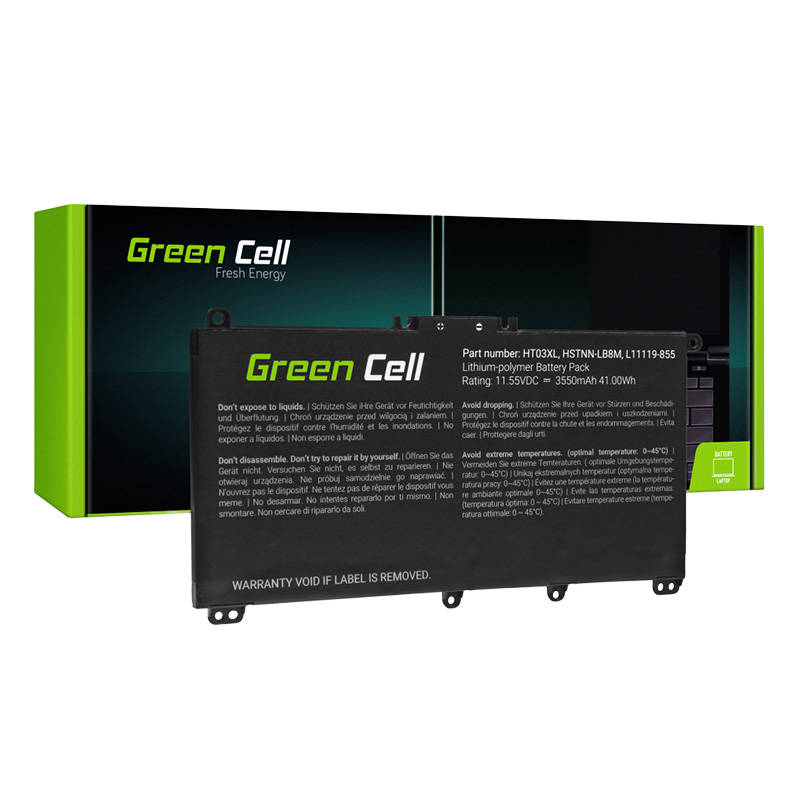 Baterija Green Cell HT03XL L11119-855 za HP 250 G7 G8 255 G7 G8 240 G7 G8 245 G7 G8 470 G7, HP 14 15 17, HP Pavilion