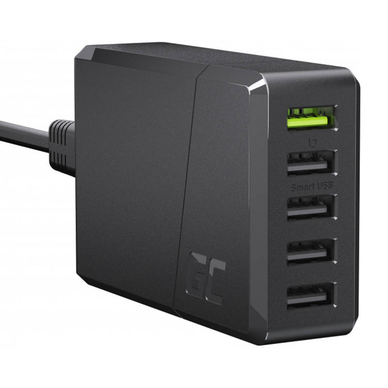 Bežični punjač Green Cell GC ChargeSource 5 5xUSB 52W s Ultra Charge i Smart Charge brzim punjenjem