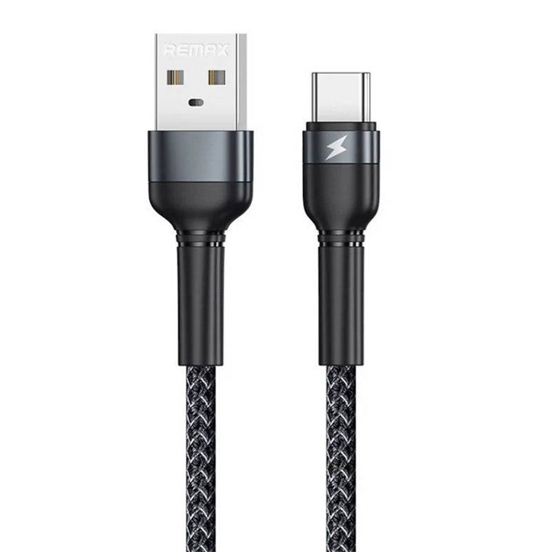 Kabel USB-C Remax Jany Alloy, 1m, 2.4A (crni)