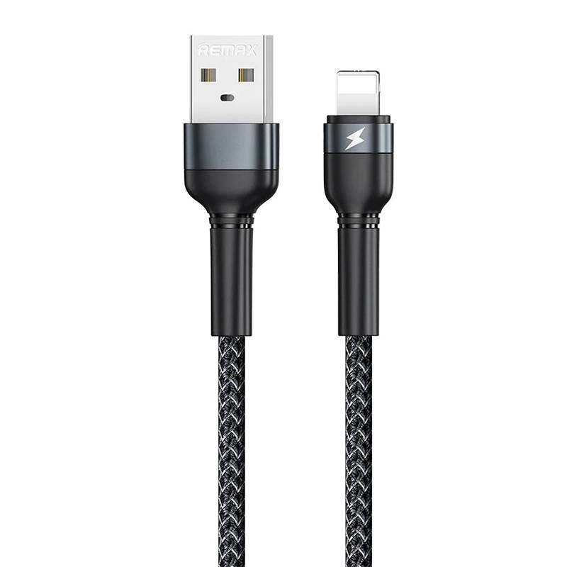 Kabel USB Lightning Remax Jany Alloy, 1m, 2.4A (crni)