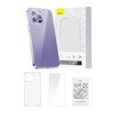 Maska za telefon Baseus Crystal Clear za iPhone 14 Pro Max (prozirna) (paket od 2 komada)