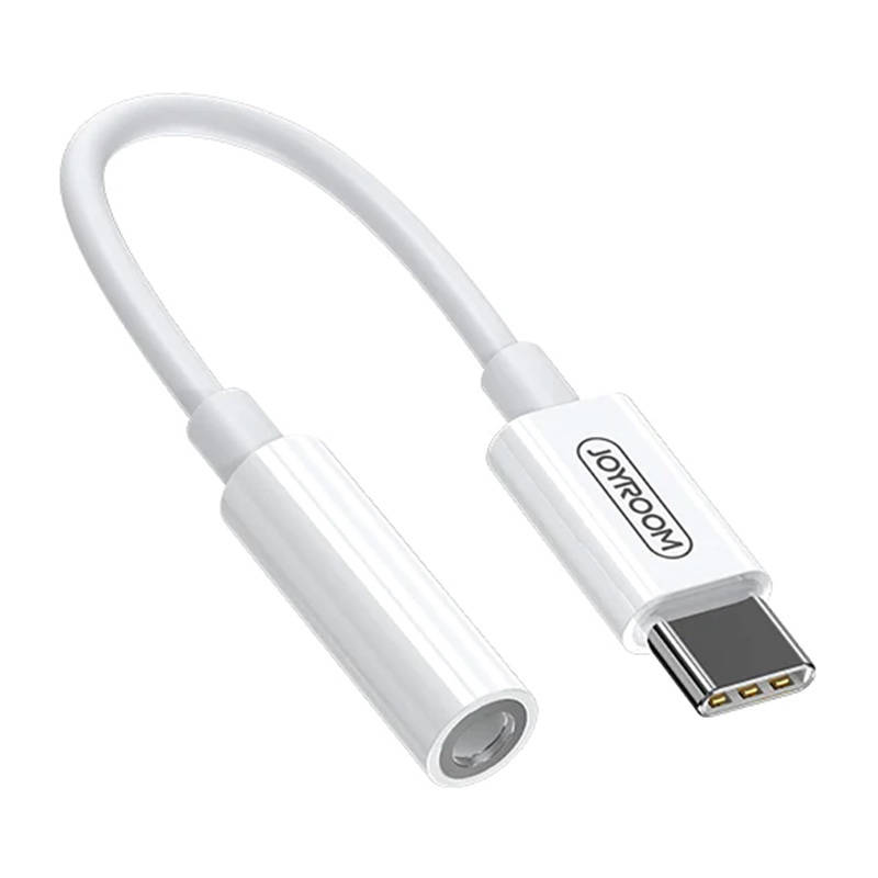 Digitalni audio adapter na USB-C 3,5 mm Joyroom SH-C1 (bijeli)