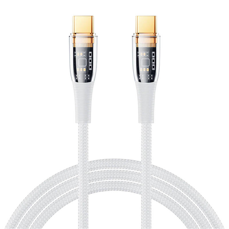 Kabel USB-C USB-C Remax Explore, RC-C062, 1,2m, 100W, (bijeli)