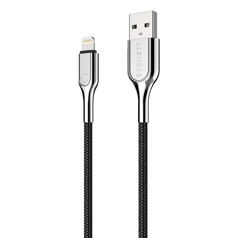 Kabel USB na Lightning Cygnett Armored 12W 2m (crni)