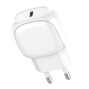 LDNIO A1206C zidni punjač, ​​USB-C, 27 W + USB-C na Lightning kabel (bijeli)