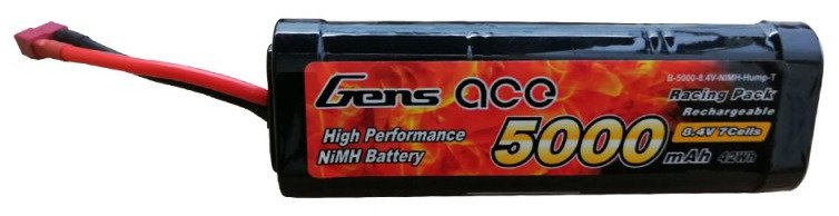 Generacija baterije Ace Traxxas 5000 mAh 8,4 V NiMH Hump T utikač