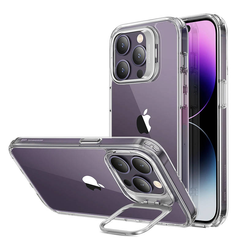 Kućište ESR Classic Kickstand za iPhone 14 Pro (prozirno)