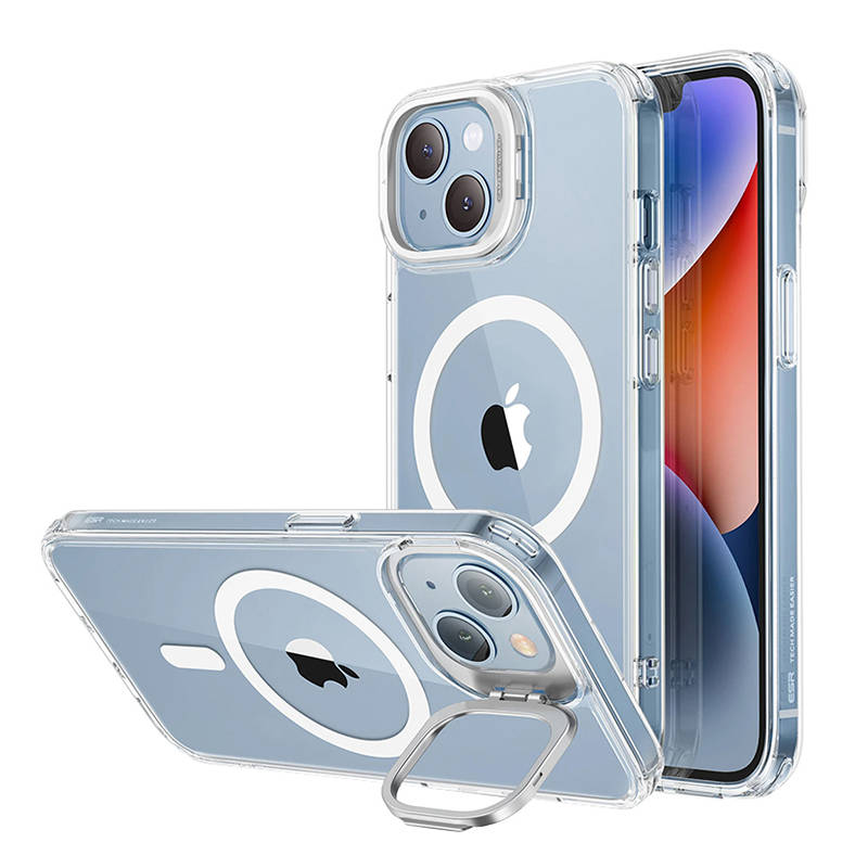 Kućište ESR Classic Kickstand za iPhone 14, Magsafe (prozirno)