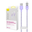 Kabel za brzo punjenje Baseus USB-A na Lightning Explorer Series 2m, 2.4A (ljubičasti)