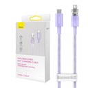 Kabel za brzo punjenje Baseus USB-C na Lightning Explorer Series 1m, 20W (ljubičasti)