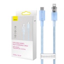 Kabel za brzo punjenje Baseus USB-C na Lightning Explorer Series 1m, 20W (plavi) (paket od 5 komada)