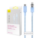 Kabel za brzo punjenje Baseus USB-C na Lightning Explorer Series 1m, 20W (plavi)