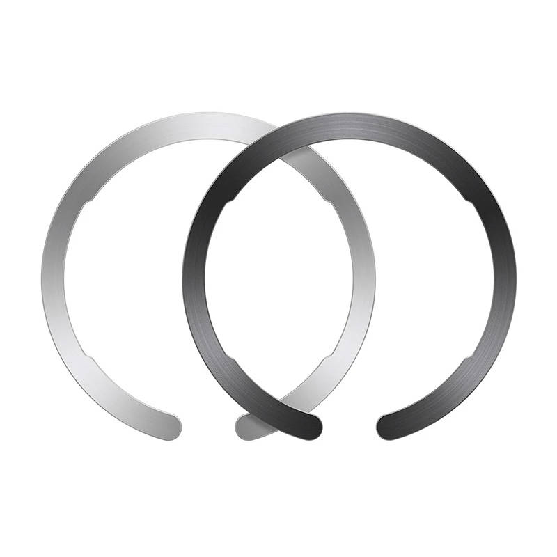 Adapter za Magsafe ESR HaloLock Ring za pametni telefon 2 kom. (crna/srebrna)