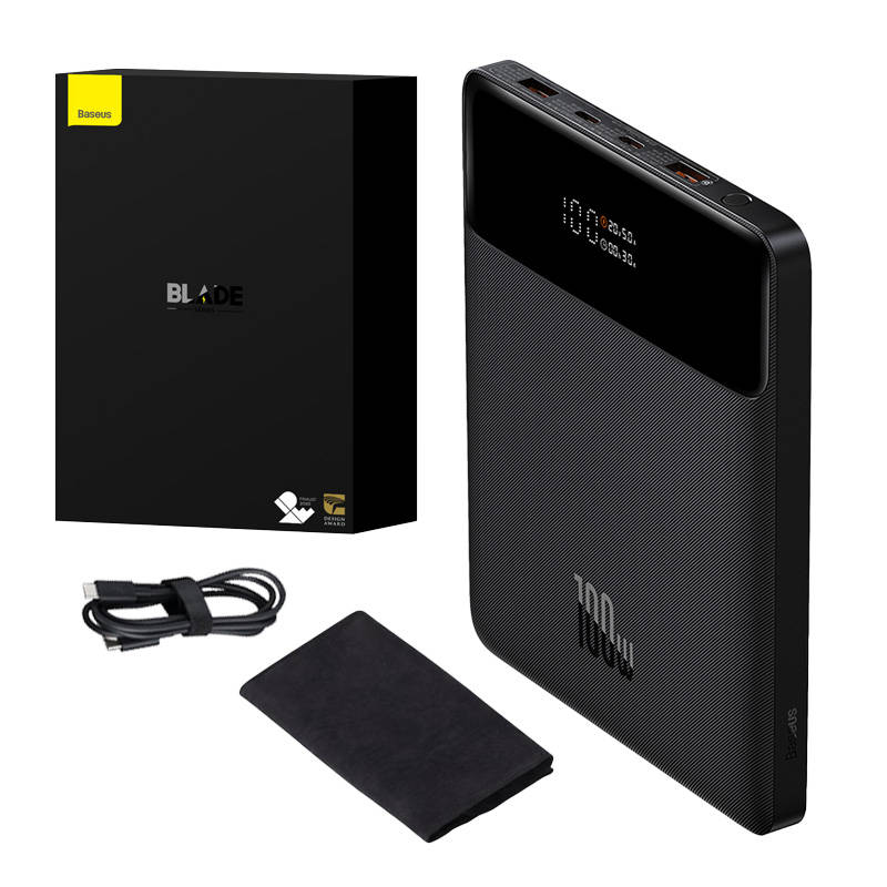 Powerbank Baseus Blade 20000mAh 100W (crni)