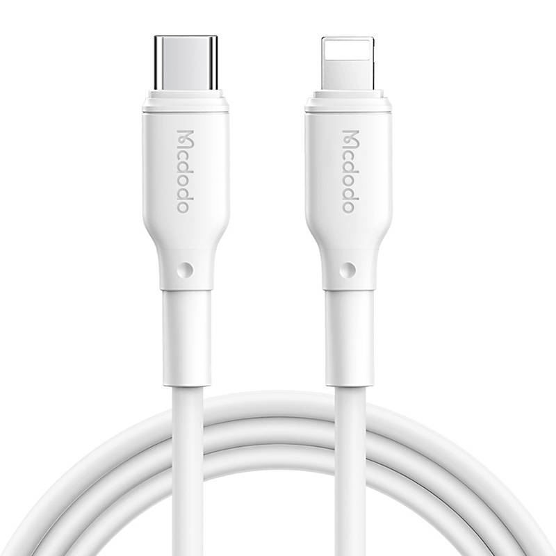 Kabel USB-C za Lightning Mcdodo CA-7280, 1,2 m (bijeli)