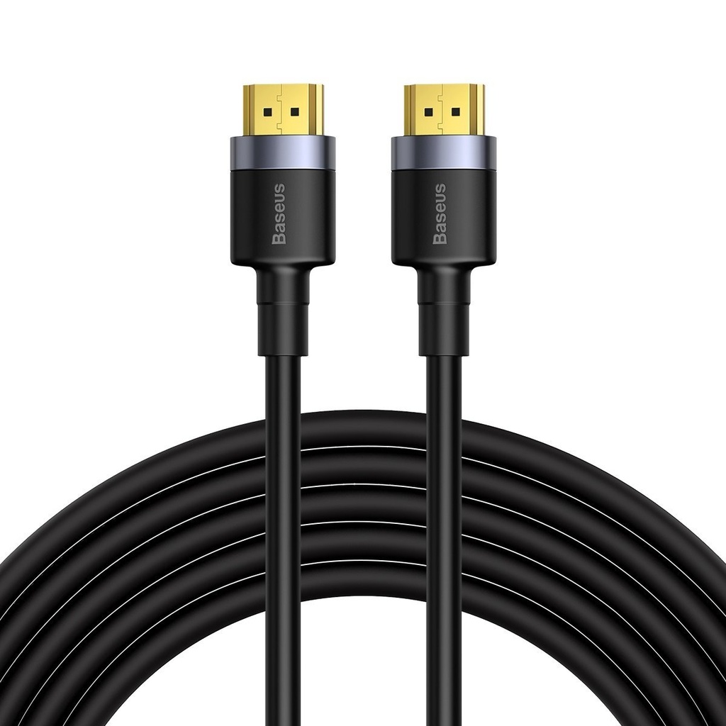 Baseus Cafule 4KHDMI muški na 4KHDMI muški adapterski kabel 5m crni