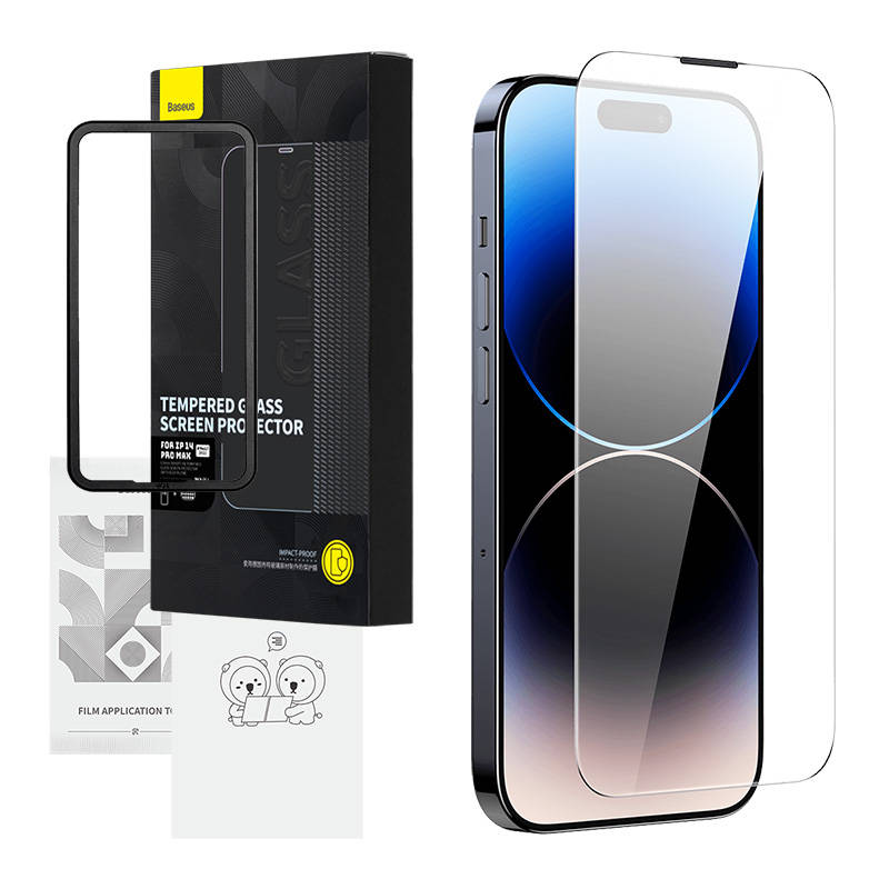 Kaljeno staklo Baseus Schott HD 0.3 mm za iPhone 14 Pro Max