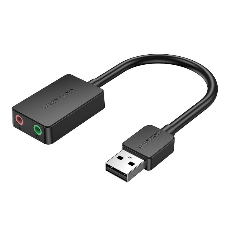 Vanjska zvučna kartica USB 2.0 Vention CDYB0 2-port 0.15m