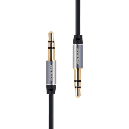 [047714] Mini jack 3.5mm AUX kabel Remax RL-L100 1m (crni)