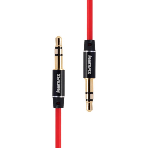 [047715] Mini jack 3.5mm AUX kabel Remax RL-L100 1m (crveni)