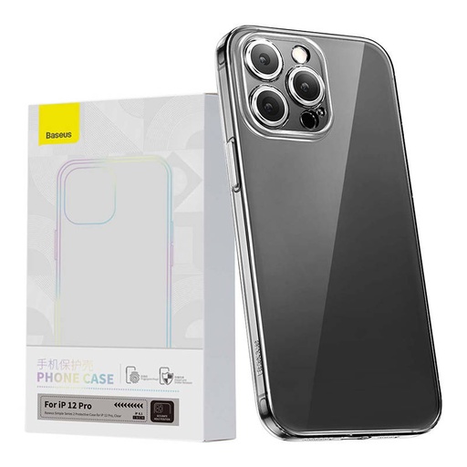 [048641] Prozirna maska ​​Baseus Simple za iPhone 12 Pro