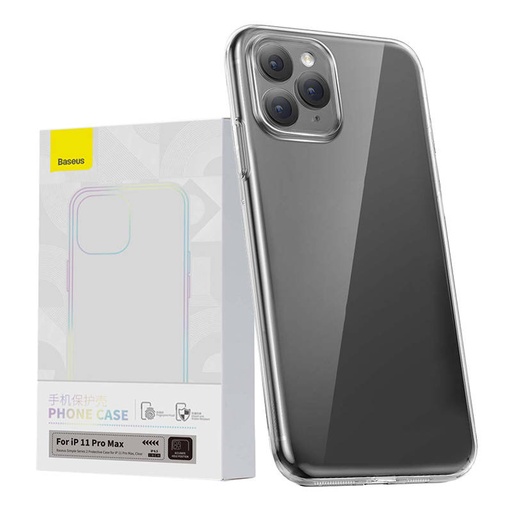 [048639] Prozirna maska ​​Baseus Simple za iPhone 11 Pro Max