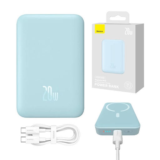 [048690] Powerbank Baseus Magnetic Mini 10000mAh 20W (plavi)