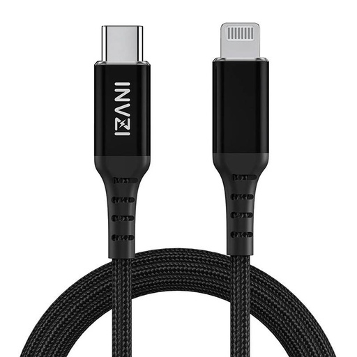 [050524] INVZI USB-C na Lightning kabel, MFi, 2m (crni)