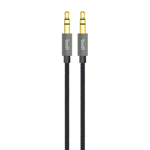 [050613] AUX kabel mini jack 3,5 mm na mini jack 3,5 mm Budi, 1,2 m (crni)