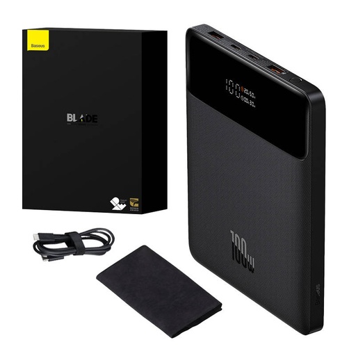 [048752] Powerbank Baseus Blade 20000mAh 100W (crni)