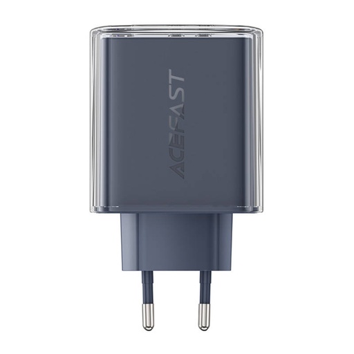 [048667] Zidni punjač Acefast A45, 2x USB-C, 1xUSB-A, 65W PD (siv)