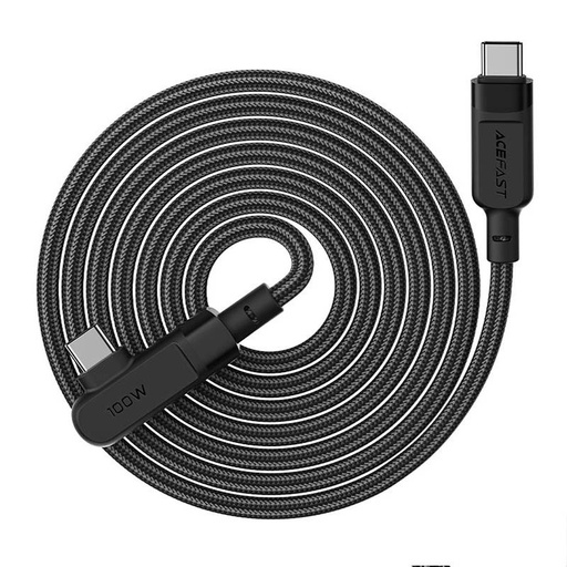 [048674] Kabel USB-C na USB-C Acefast C5-03 kutni, 100W, 2m (crni)