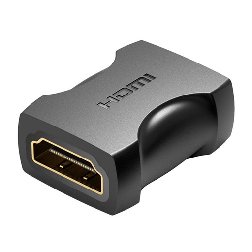 [051077] HDMI (ženski) na HDMI (ženski) adapter Vention AIRB0 4K, 60Hz, (crni)