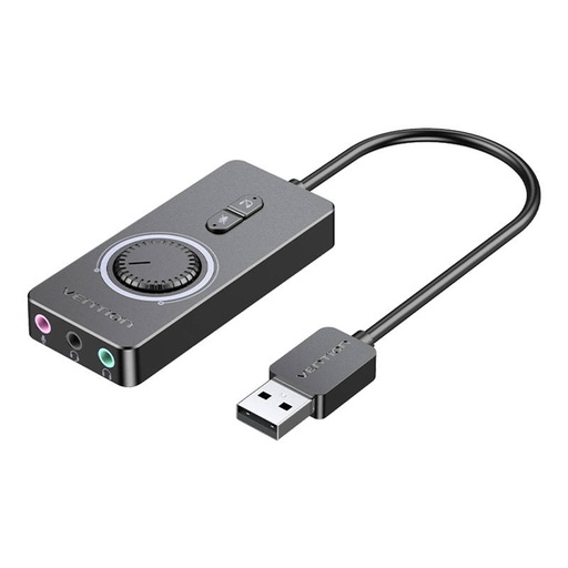 [051126] Vanjska USB 2.0 audio kartica Vention CDRBF 1m (crna)