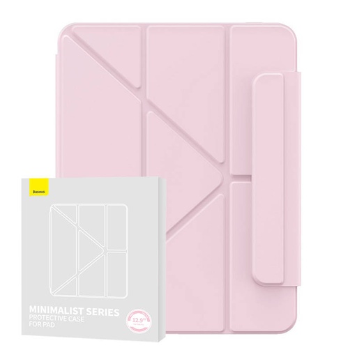 [051867] Magnetna torbica Baseus Minimalist za Pad Pro 12.9″ (2018/2020/2021) (baby pink)