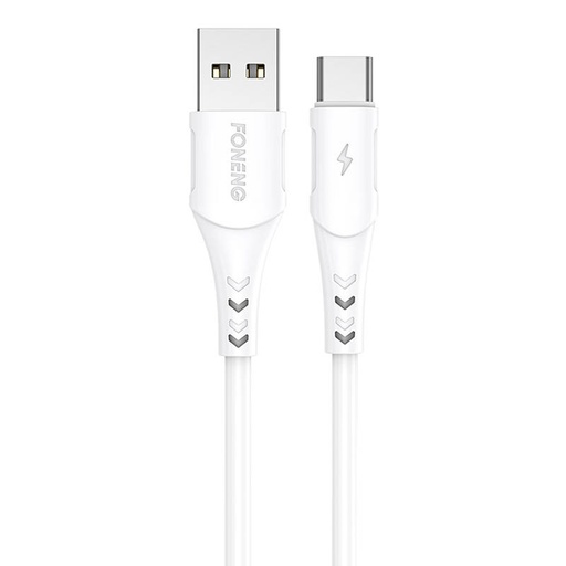 [045650] Kabel USB na USB-C Foneng, x81 2.1A, 1m (bijeli)