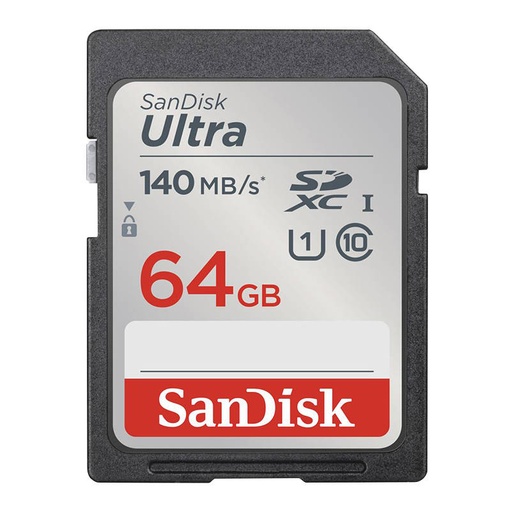 [053532] Memorijska kartica SANDISK ULTRA SDXC 64GB 140MB/s UHS-I Class 10 (SDSDUNB-064G-GN6IN)