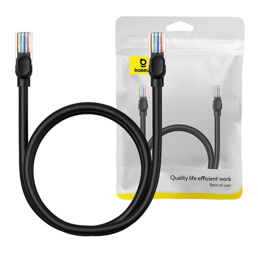 [053117] Baseus Ethernet CAT5, 1m mrežni kabel (crni)