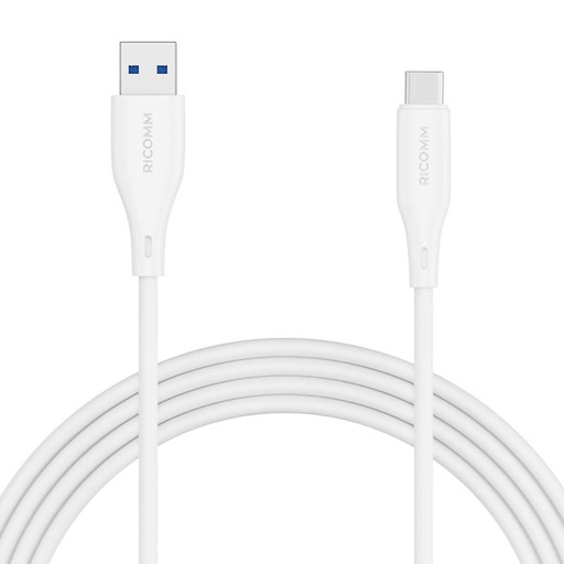 [049208] USB-A na USB-C kabel Ricomm RLS004ACW 1,2 m