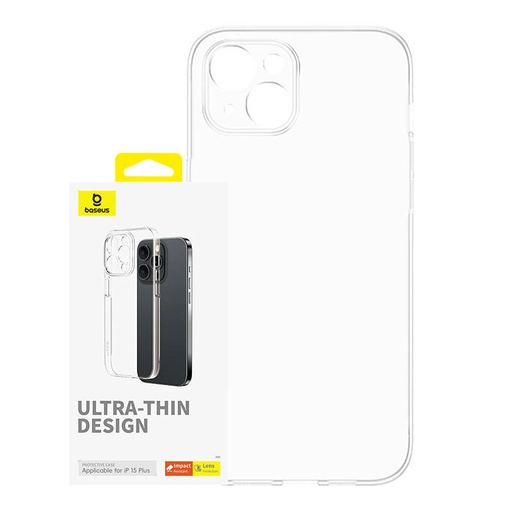 [054883] Telefonska maska ​​za iPhone 15 Plus Baseus OS-Lucent serija (prozirna)