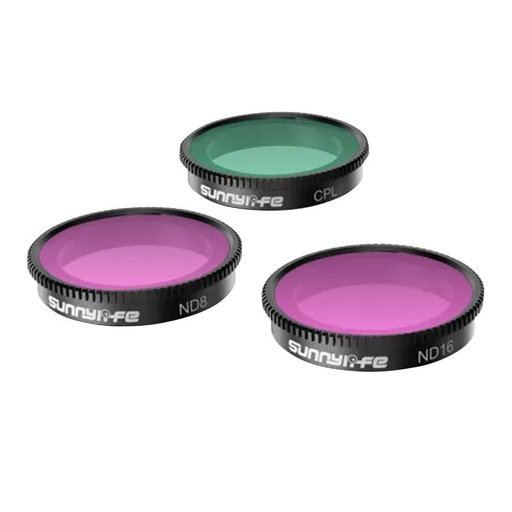 [054602] Set od 3 filtera CPL+ND8+ND16 Sunnylife za Insta360 GO 3/2