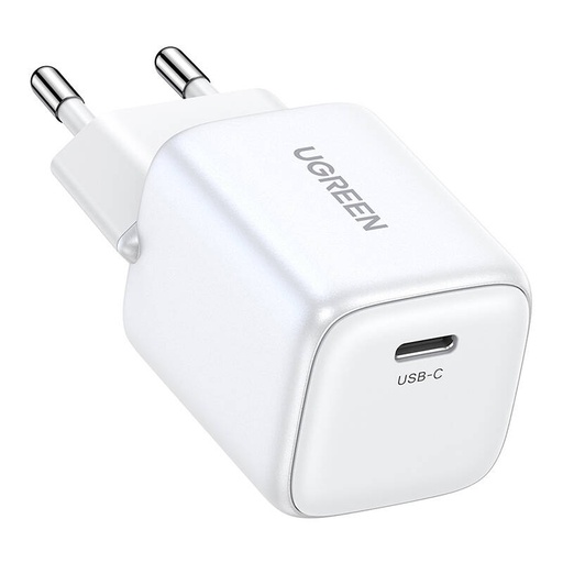 [052792] Punjač UGREEN 15324 Nexode mini, USB-C, PD3.0, QC4.0, GaN, 20W (bijeli)