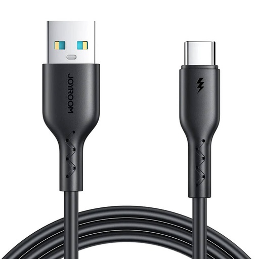 [053853] Kabel za punjenje bljeskalice USB na USB-C Joyroom SA26-AC3 / 3A / 1m (crni)