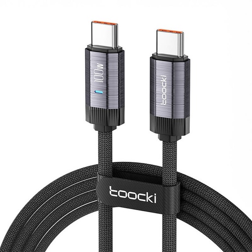 [054342] Toocki kabel za punjenje USB C-L, 1m, 20W (crni)