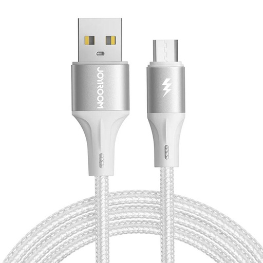 [053852] Kabel USB Joyroom Light-Speed ​​USB na Micro SA25-AM3, 3A / 1,2 m (bijeli)