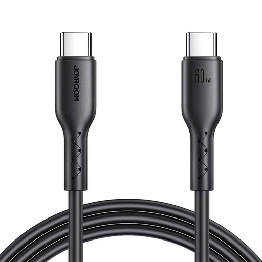 [053806] Kabel za punjenje bljeskalice USB C na USB-C SA26-CC3 / 60 W / 1 m (crni)