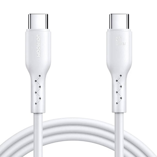 [053807] Kabel za punjenje bljeskalice USB C na USB-C SA26-CC3 / 60 W / 1 m (bijeli)