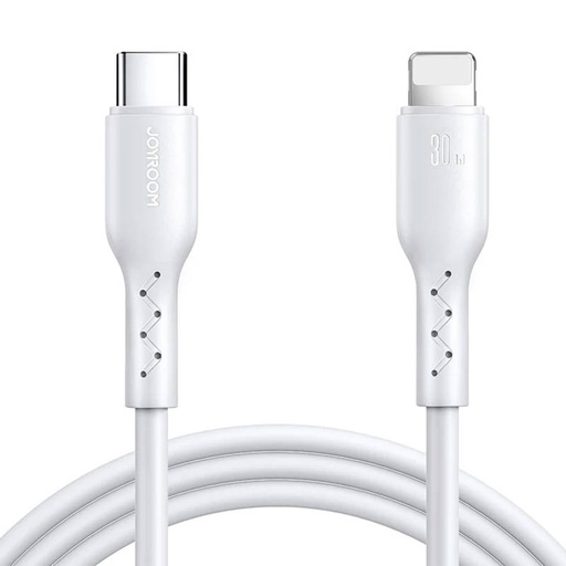 [053758] Kabel za punjenje bljeskalice USB C na Ligtning SA26-CL3 / 30 W / 1 m (bijeli)